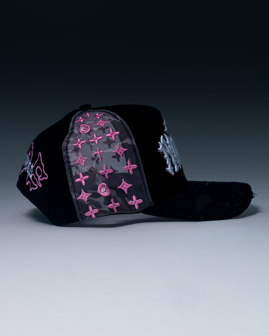 Rude Awakening pink & black