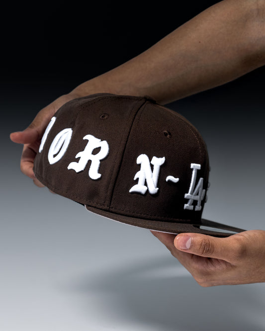 New Era x Born Raised chocolate