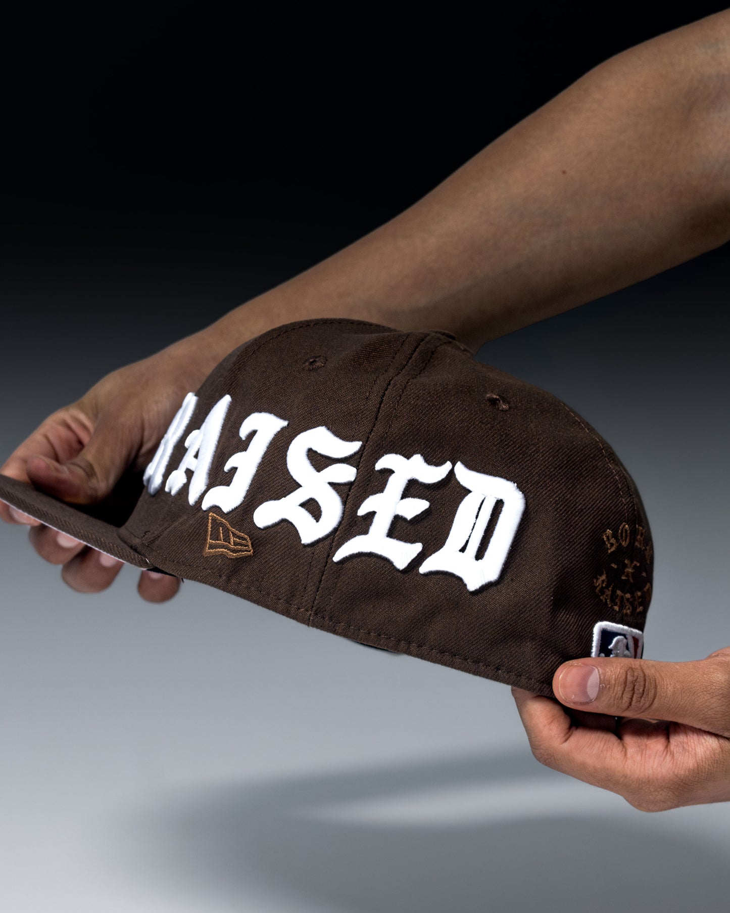 New Era x Born Raised chocolate