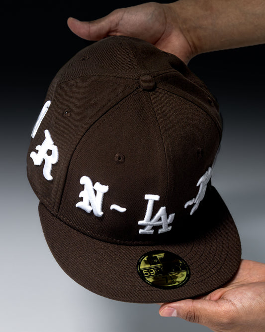 New Era x Born Raised chocolate
