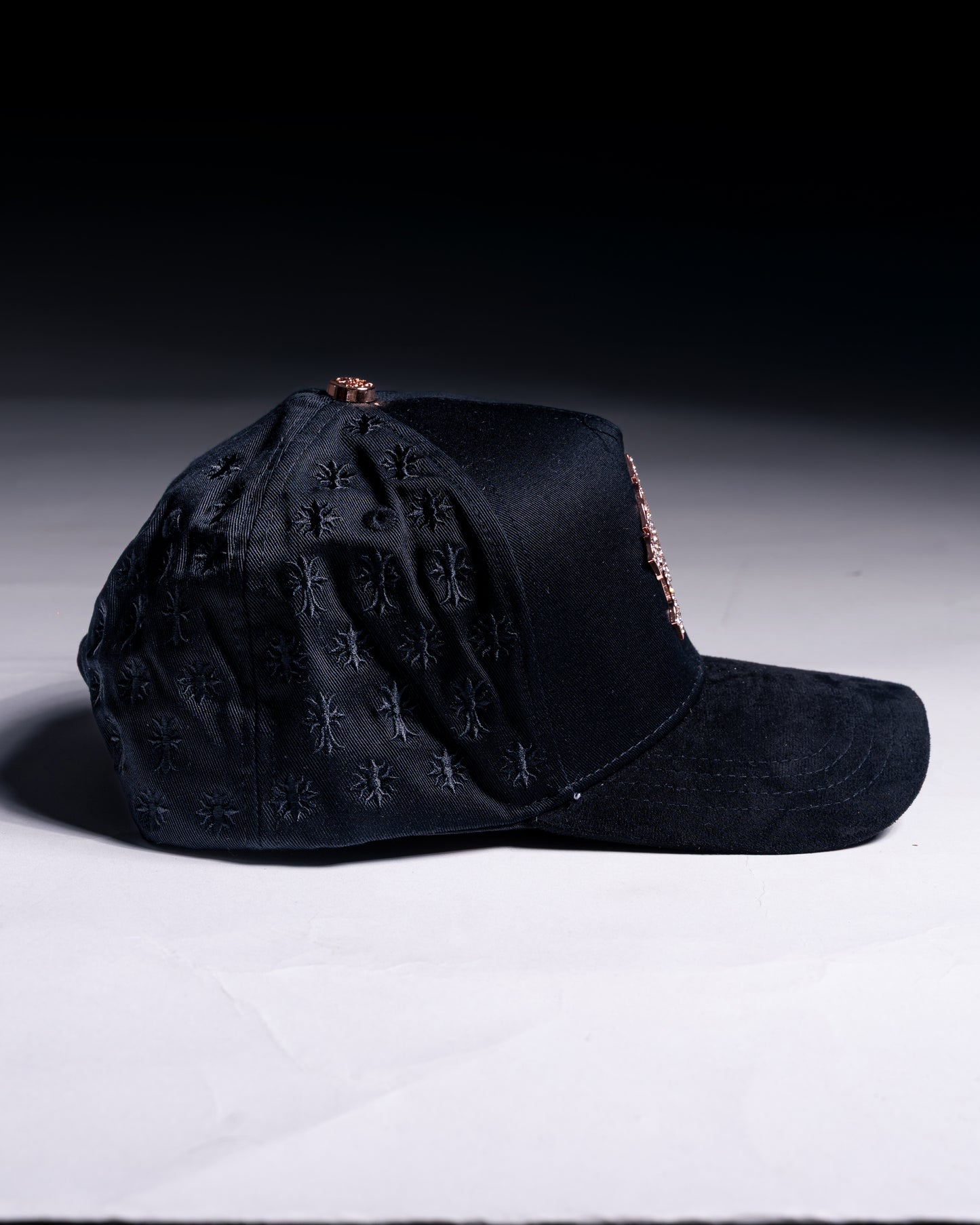 Barba Hats Chrome Rose Gold