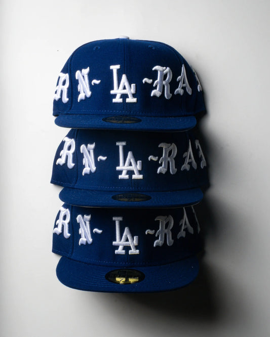 New Era x Born Roised blue version